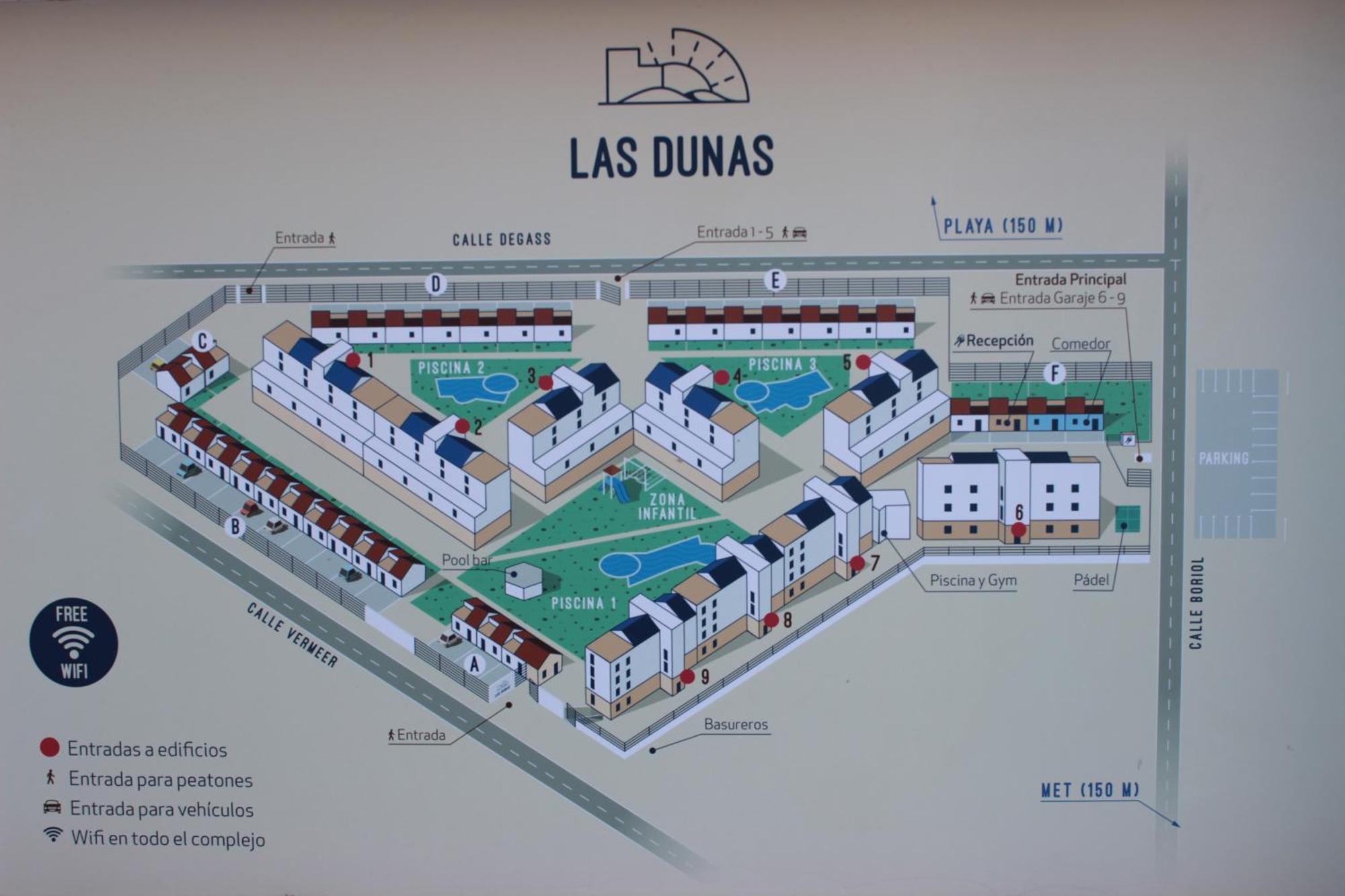 M515 Apartamento Las Dunas Oliva Nova מראה חיצוני תמונה